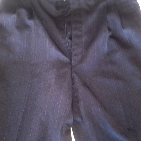 Bonelli Italian Black w/Stripes Tailored Pants - Picture 2 of 2